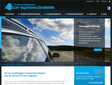 Tablet Screenshot of car-systeme.de